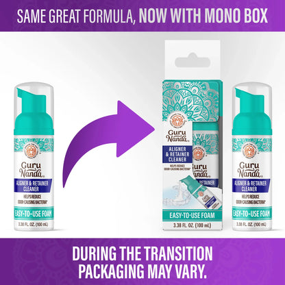 Aligner &amp; Retainer Foam Cleaner – 3.38 fl oz