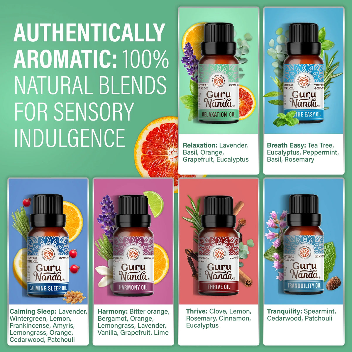 Coffret de 6 mélanges d&