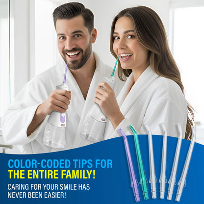 Puntas de hilo dental de repuesto para el irrigador dental Deep Clean Dental Water Flosser 2.0 XL