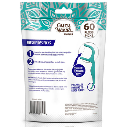 Fresh Floss Picks – 60 unidades