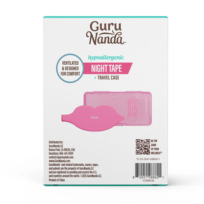 Cinta Nocturna Rosa en Forma de Labios con Estuche - 60 Unidades
