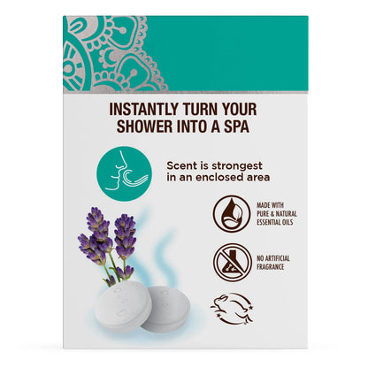 Lavender Vapor Shower Tablets - 5 Count