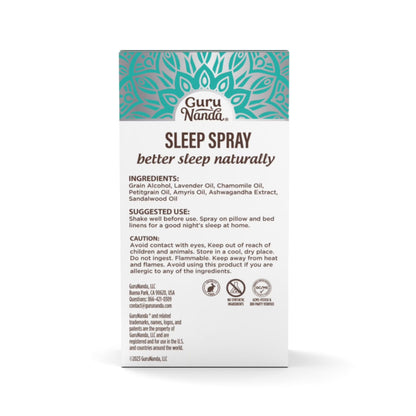 Natural Sleep Spray, Lavender &amp; Chamomile – 1 fl. oz.