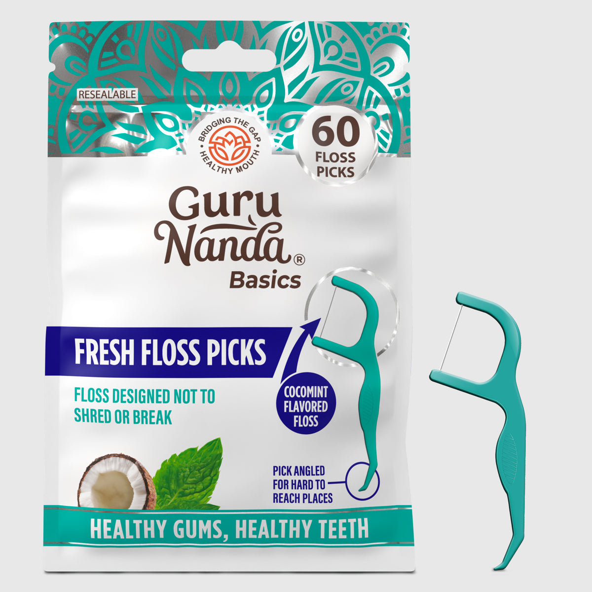 Fresh Floss Picks – 60 unidades