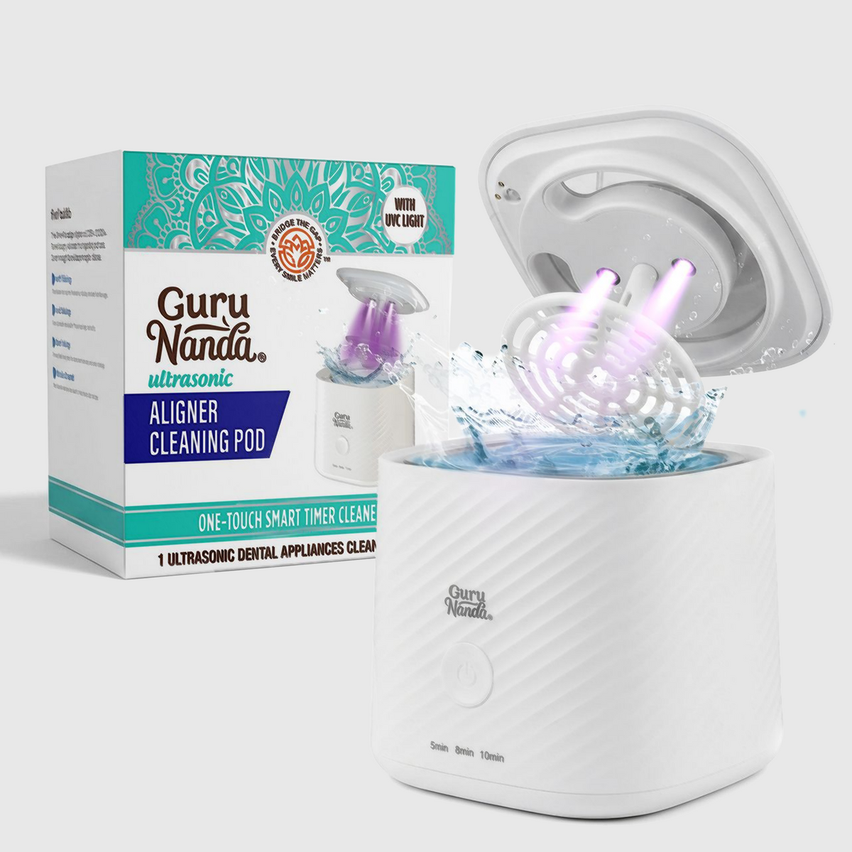 Retainer &amp; Denture Cleaning Pod