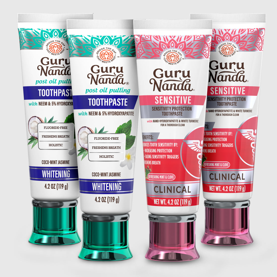 Whitening &amp; Sensitivity Toothpaste Duo