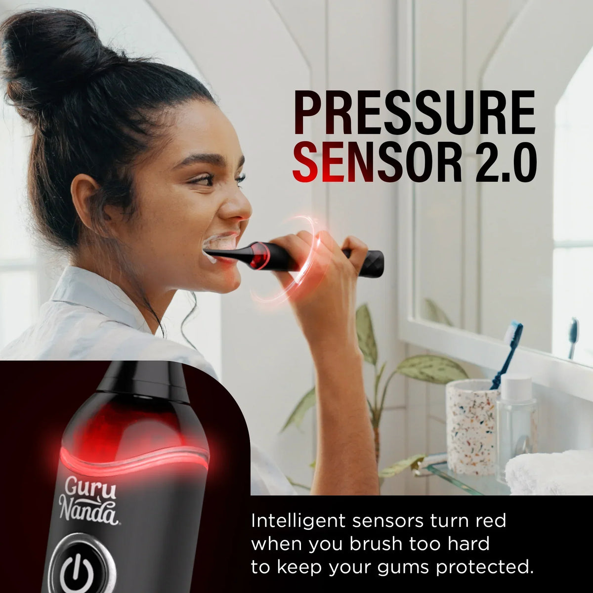 Butter On Gums Pressure Sensor Electric Toothbrush 2.0