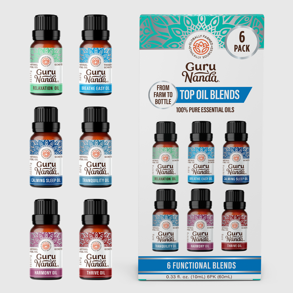 Coffret de 6 mélanges d&