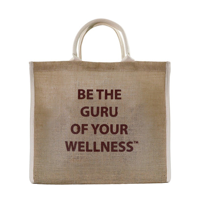 Bolsa de yute exclusiva de GuruNanda 