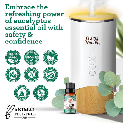Aceite Esencial de Eucalipto, 15 ML – Paquete de 2