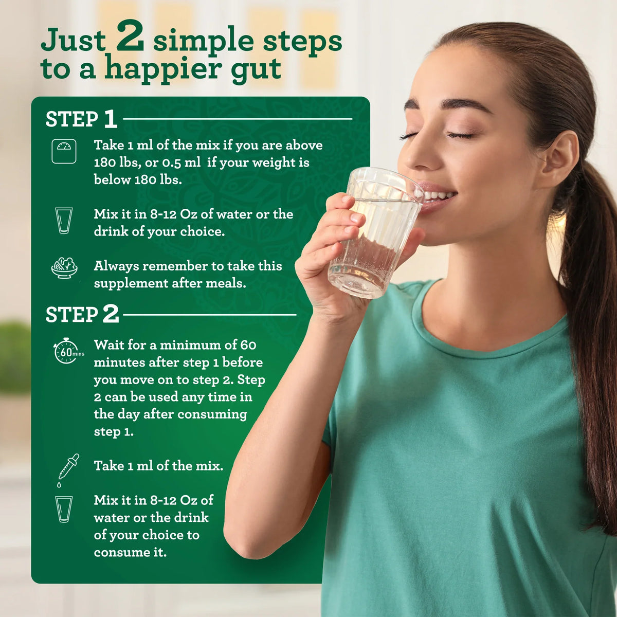 Gutcleanse With Wormwood, Clove &amp; Fulvic Acid — 2-Step Supplement