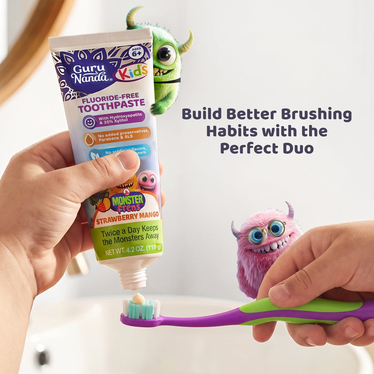 Kids Butter on Gums Toothbrush – 4 Pack