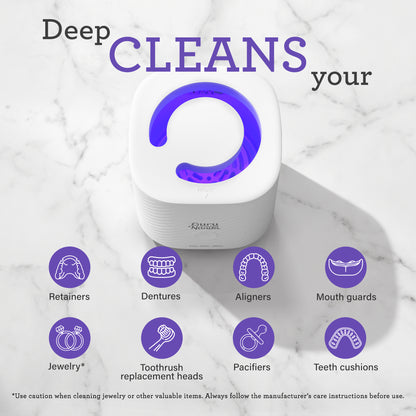 Retainer &amp; Denture Cleaning Pod