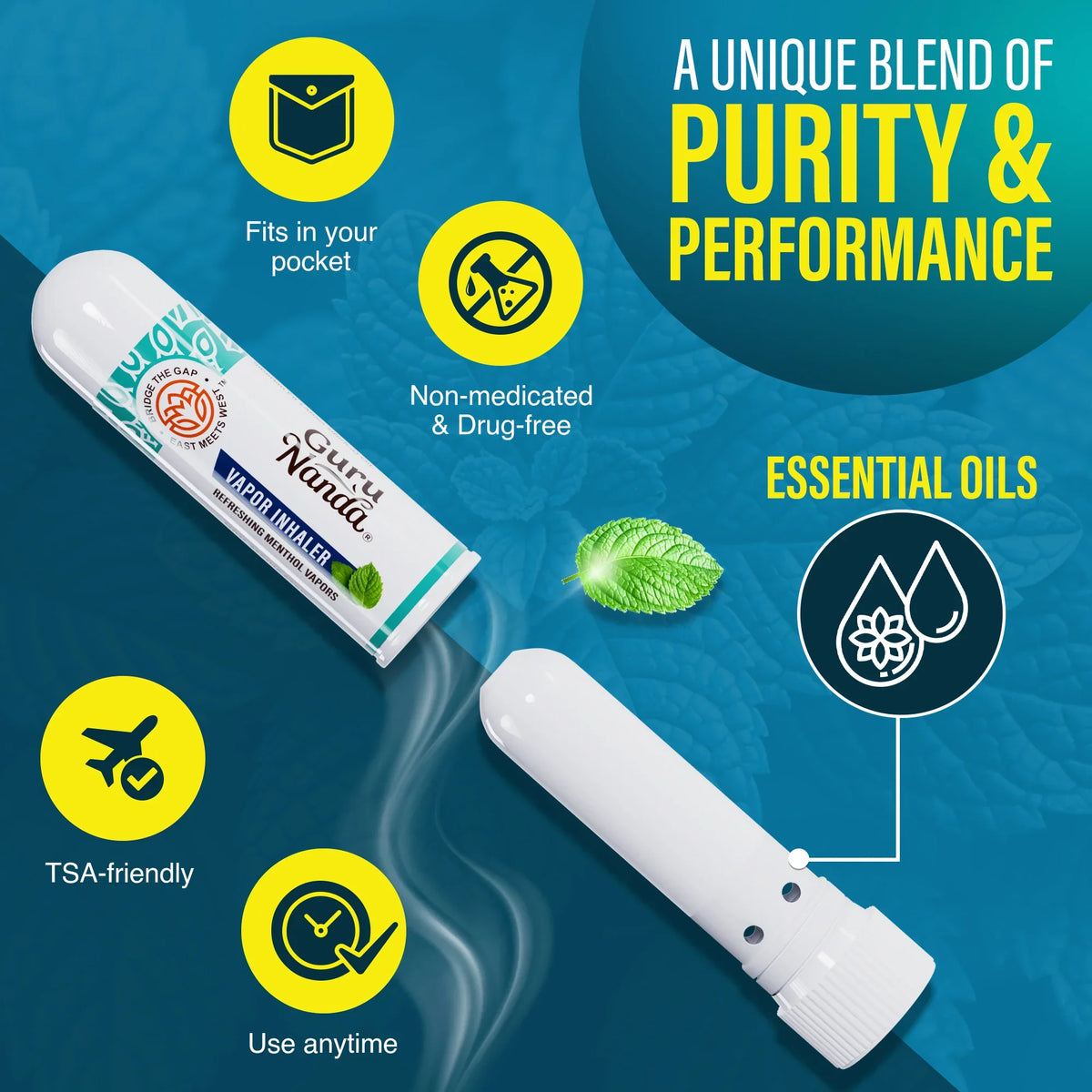 Non-Medicated Vapor Inhaler - 1 Count