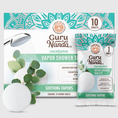 Comprimés de douche à vapeur d&