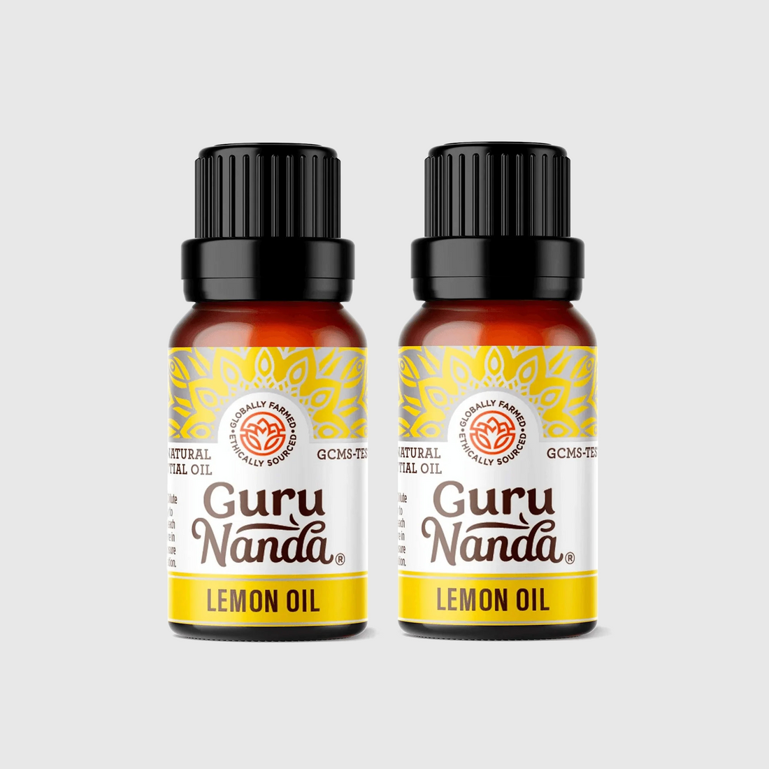 Lemon Essential Oil, 15 ML - 2-Pack