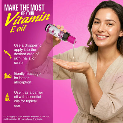 Huile à la vitamine E 15 000 UI – 120 ml
