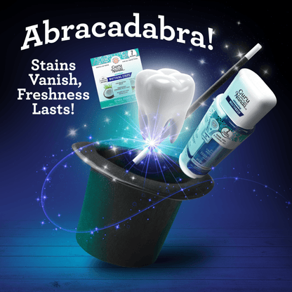 Whitening Wonder - Bandes blanchissantes 7 jours + bain de bouche Oxyburst à double barillet