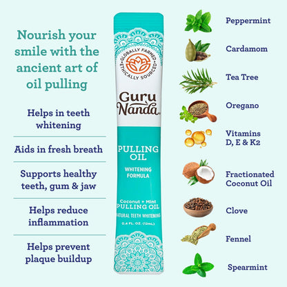 GuruNanda Oral Care Travel Kit - GuruNanda