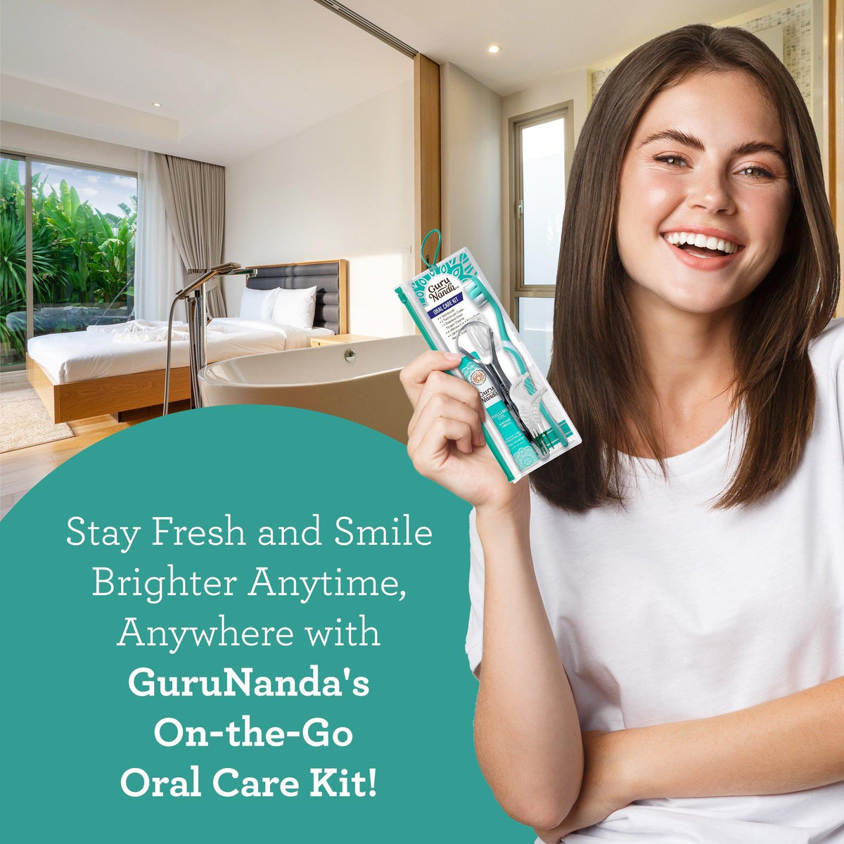 GuruNanda Oral Care Travel Kit - GuruNanda