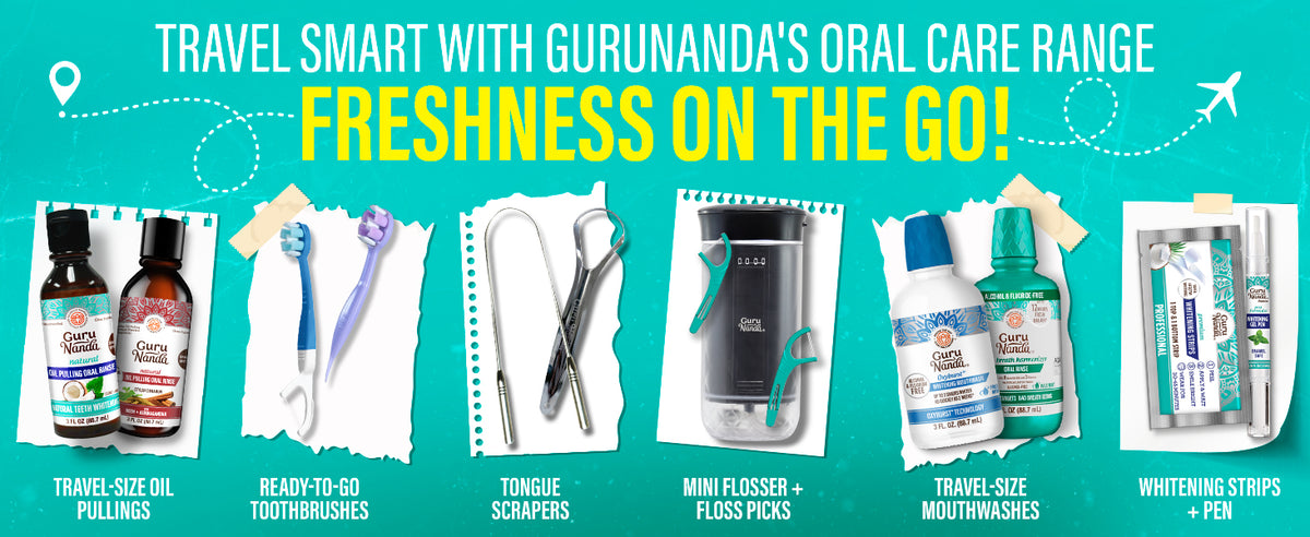 Explore the GuruNanda oral care range