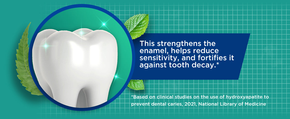 Hydroxyapatite - for anyone who prefers a fluoride-free toothpaste