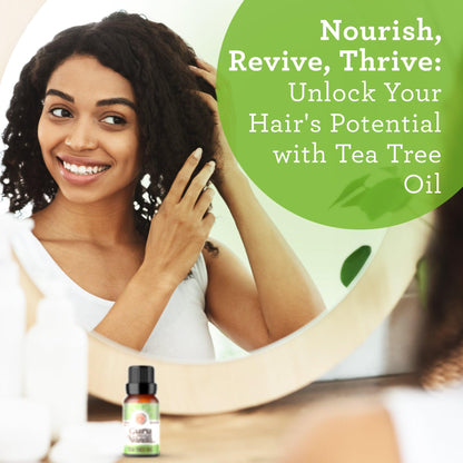 Tea Tree Essential Oil, 15 ML - 2 PK - GuruNanda