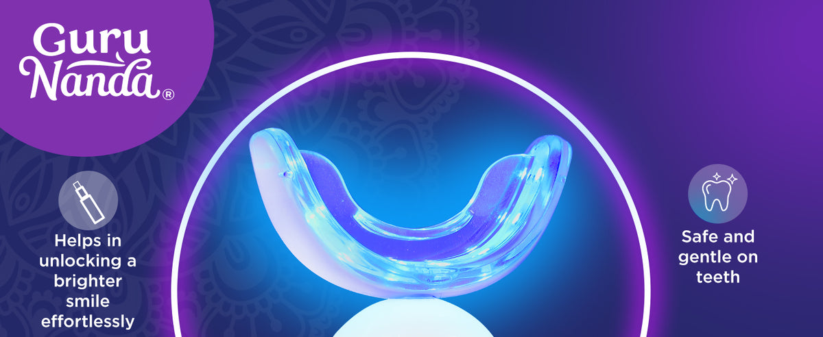 GuruNanda Wireless LED Teeth Whitening Kit